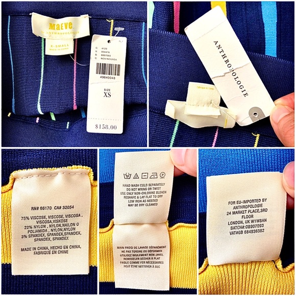 ANTHROPOLOGIE MAEVE⚡️Pleated Sweater Skirt_XS - Picture 6 of 8